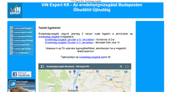 Desktop Screenshot of budapesti.azeredetisegvizsgalat.hu