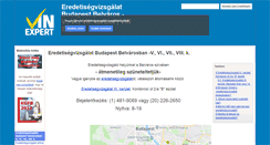 Desktop Screenshot of belvarosban.azeredetisegvizsgalat.hu