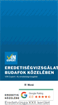 Mobile Screenshot of budafokon.azeredetisegvizsgalat.hu